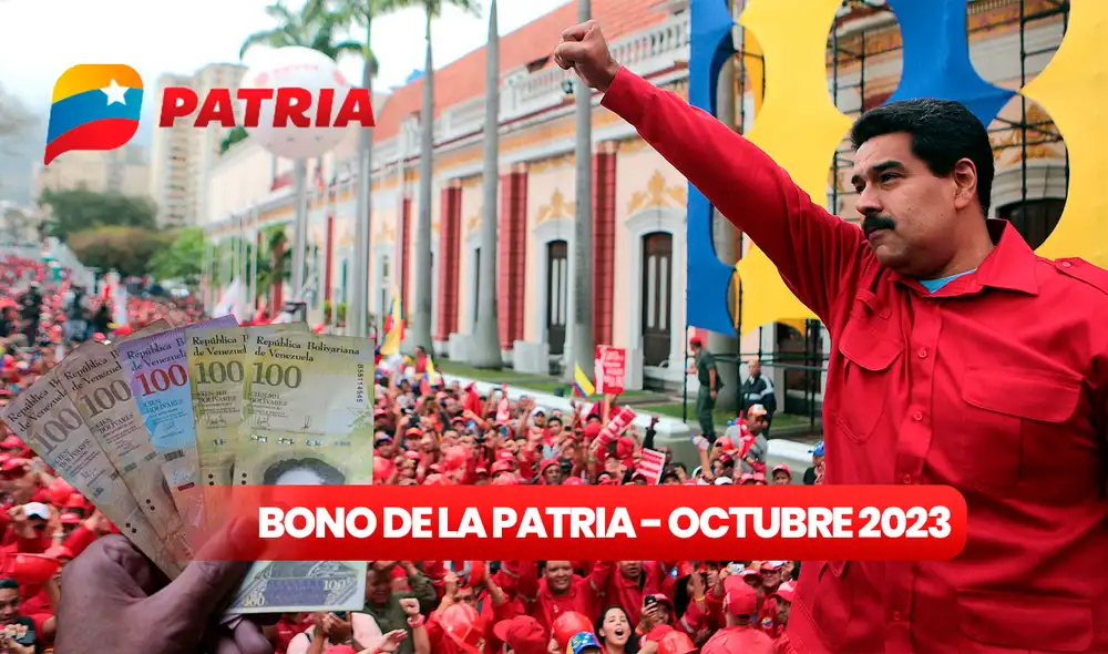 En octubre entregan nuevo bono en Venezuela. Foto: composición LR/Patria/Bono Venezuela/Semana.com