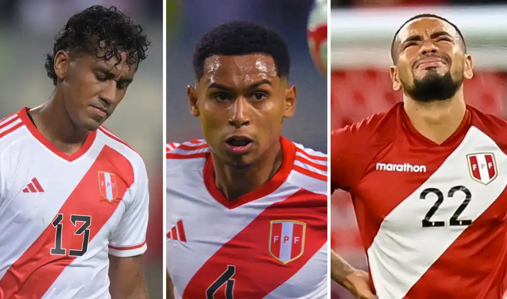 Renato Tapia, Marcos López y Alexander Callens son habituales convocados a la selección peruana. Foto: composición LR/AFP