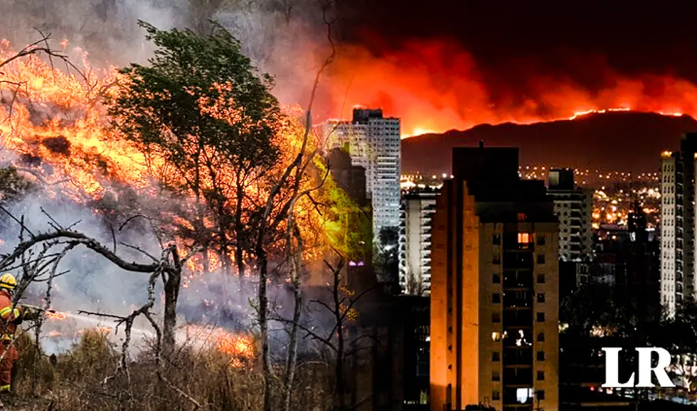 Según el Ministerio de Seguridad de la región, el foco principal del incendio forestal se localiza en el valle de Punilla. Foto: composición LR/Eco Housing/Infocampo Según el Ministerio de Seguridad de la región, el foco principal del incendio forestal se localiza en el valle de Punilla. Foto: composición LR/Eco Housing/Infocampo