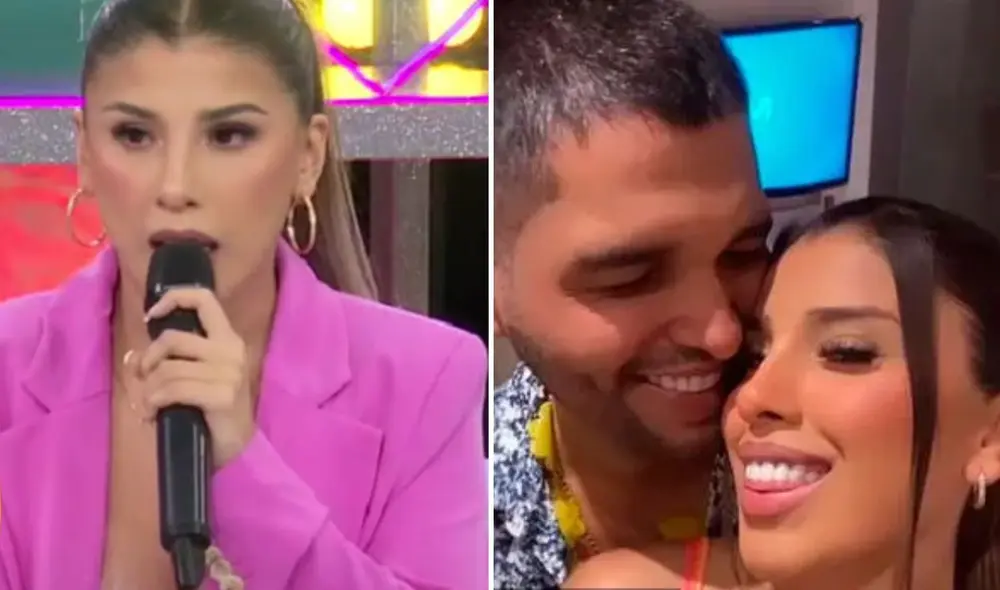 Yahaira Plasencia y Jair Mendoza fueron ampayados juntos en Punta Cana. Foto: composición LR/Captura Willax TV/Yahaira Plasencia/Instagram