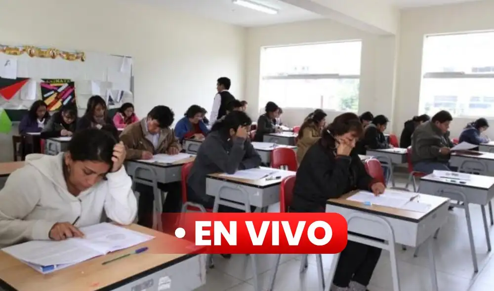 Hay 108.956 postulantes que vienen siendo evaluados en la etapa descentralizada del concurso de Nombramiento Docente. Foto: Educación en Red