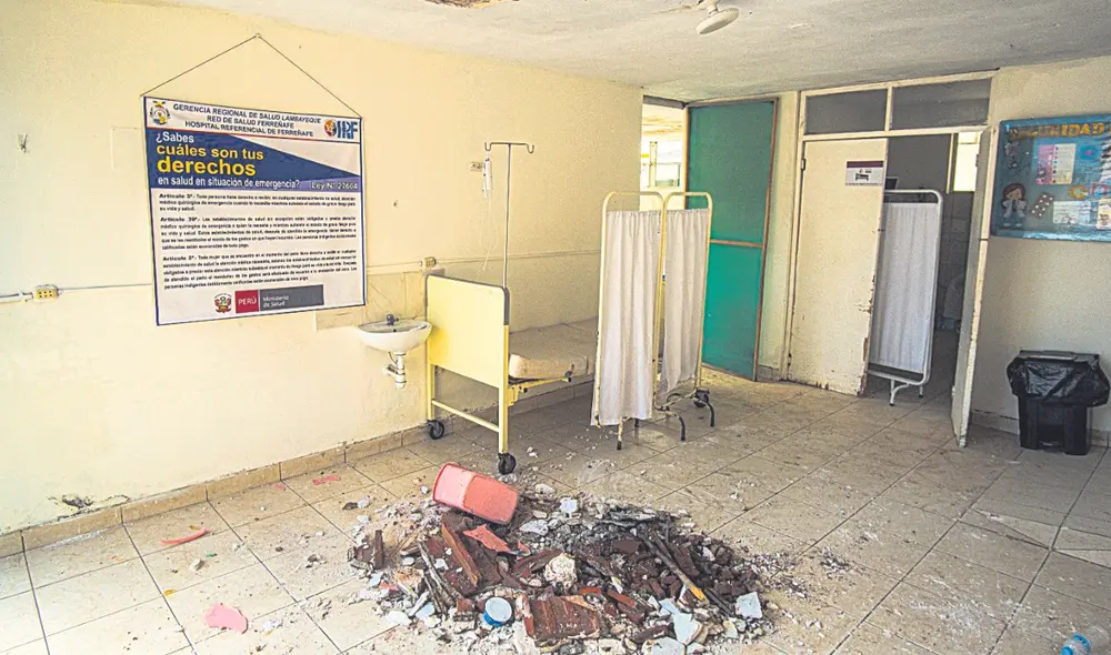 Realidad. Muchas postas están en ruinas y no cuentan con equipos ni personal. Foto: difusión Realidad. Muchas postas están en ruinas y no cuentan con equipos ni personal. Foto: difusión