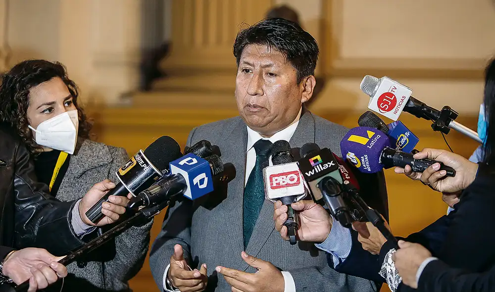 Insistente. La iniciativa legislativa de Waldemar Cerrón (Perú Libre) es muy similar a una que ya había presentado en junio del año pasado. Foto: Antonio Melgarejo/La República Insistente. La iniciativa legislativa de Waldemar Cerrón (Perú Libre) es muy similar a una que ya había presentado en junio del año pasado. Foto: Antonio Melgarejo/La República