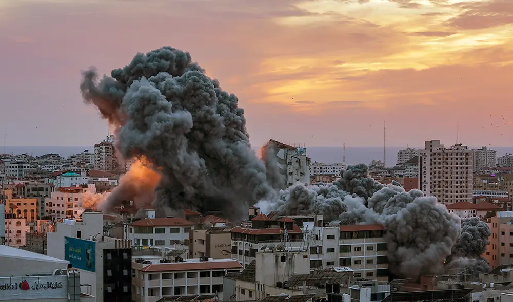 GUERRA. La cifra de muertos en Israel casi llegan a los 2000. Mientras que los heridos son 2600 en los cuatro días de conflicto.