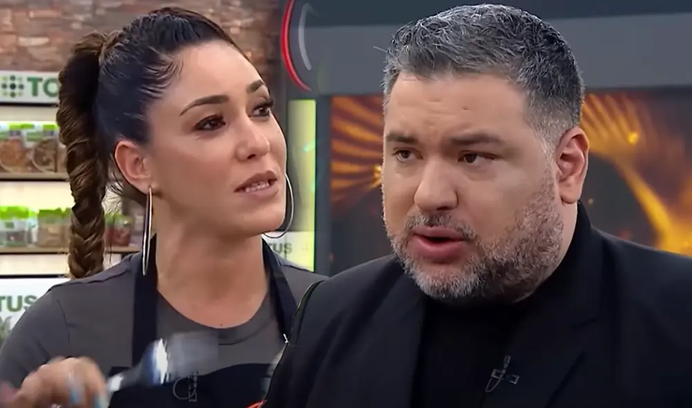 Tilsa Lozano fue protagonista de un tenso momento con Javier Masías. Foto: composición LR/captura de YouTube