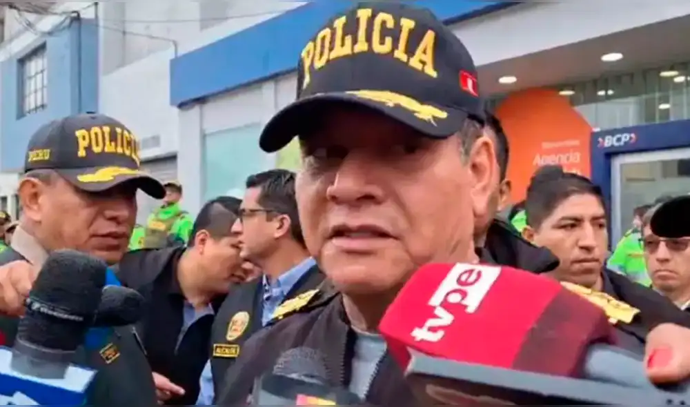 El general Jorge Angulo reveló que no les llegó un informe sobre el caso Vladimir Cerrón. Foto y video: Exitosa