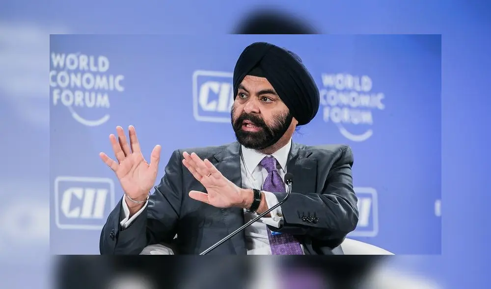 Ajay Banga preside el Banco Mundial desde junio de este año. Foto: BM