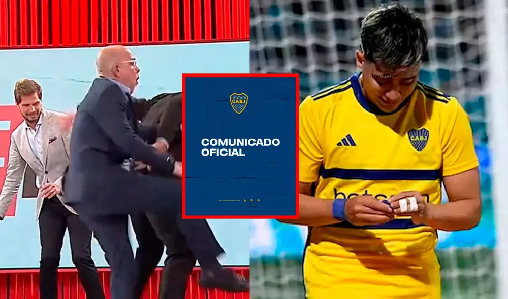 El periodista argentino fue tendencia en las redes sociales por su mal actuar. Foto: captura de ESPN/Boca Juniors