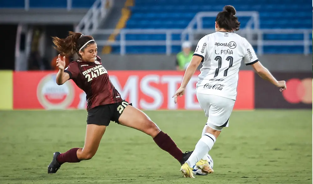 Universitario perdió su tercer perdido y terminó último en la Copa Libertadores Femenina 2023. Foto: Olimpia Universitario perdió su tercer perdido y terminó último en la Copa Libertadores Femenina 2023. Foto: Olimpia