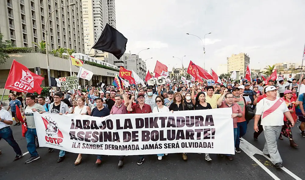 Marcha. Movilizaciones serán por el centro de Lima. Foto: Antonio Melgarejo/La República Marcha. Movilizaciones serán por el centro de Lima. Foto: Antonio Melgarejo/La República