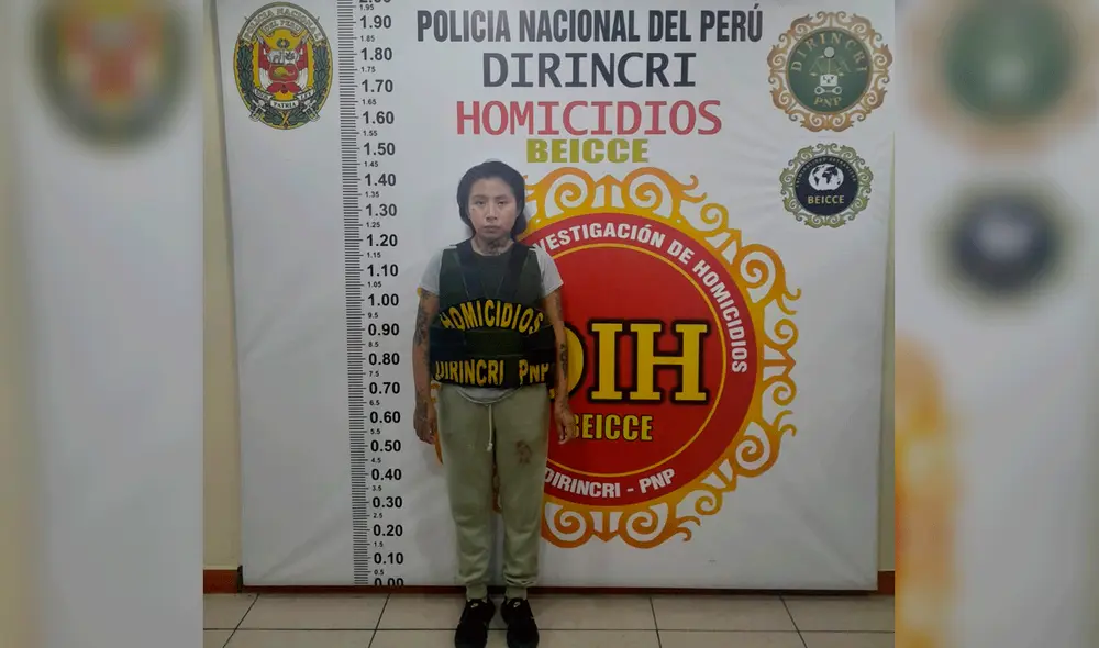La acusada de homicidio había brindado distintas versiones a la PNP. Foto: PNP La acusada de homicidio había brindado distintas versiones a la PNP. Foto: PNP