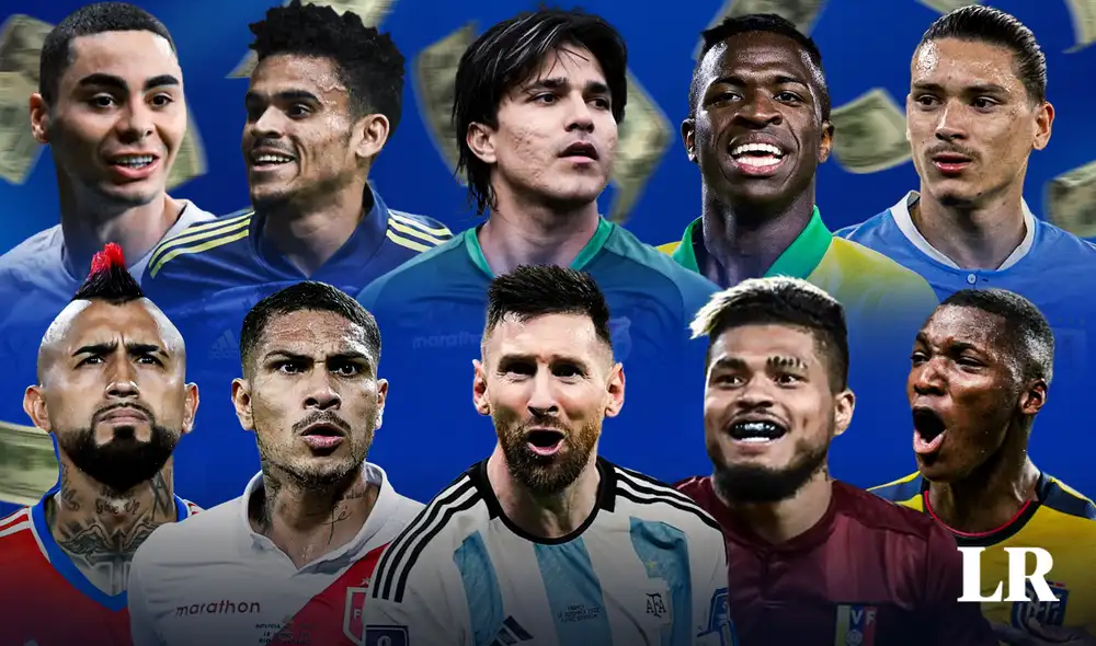 Eliminatorias Sudamericanas 2026: las selecciones de Conmebol tienen 6 cupos directos a la Copa del Mundo. Foto: composición de Jazmín Ceras/La República