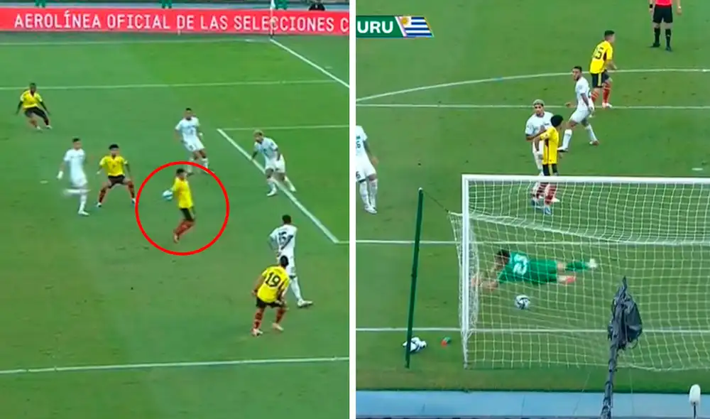 El gol de Mateus Uribe fue validado. Foto: captura de RCN
