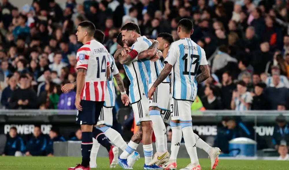 Argentina se mantiene en la punta de las Eliminatorias 2026. Foto: EFE