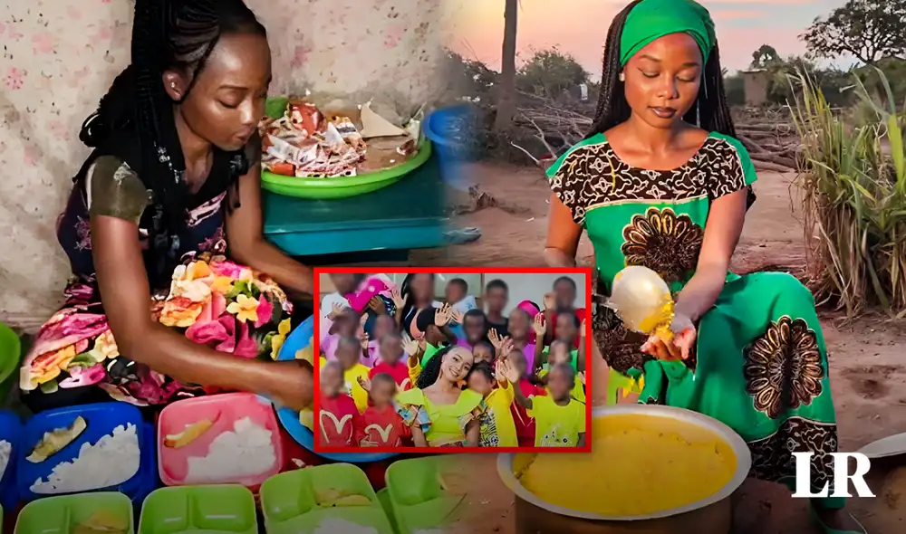 La joven de Malaui acoge a huérfanos, infantes en situación de calle y hasta madres adolescentes para que tengan un hogar. Foto: composición de Jazmin Ceras/LR/@yanakidsmalawi - Video: @yanakidsmalawi