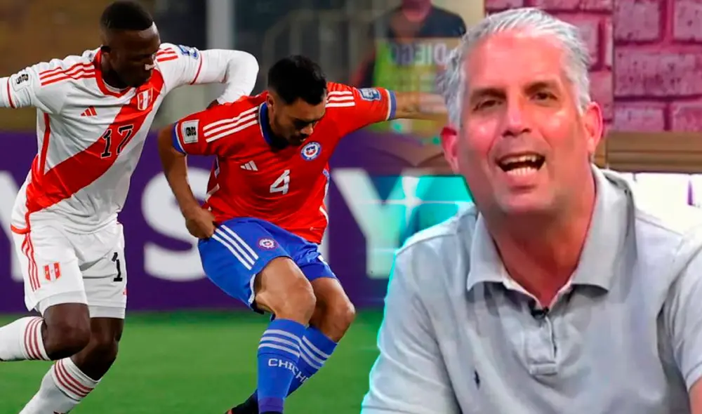 Perú se enfrentó a Chile en el Monumental de Santiago. Foto: composición LR/Movistar