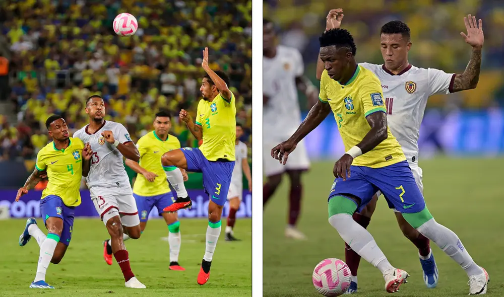 Repasa el resultado y los goles del juego de la Vinotinto vs. Brasil. Foto: composición LR/La Vinotinto Repasa el resultado y los goles del juego de la Vinotinto vs. Brasil. Foto: composición LR/La Vinotinto