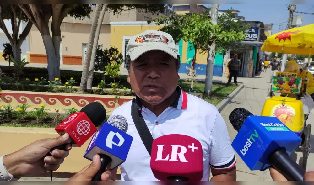 Héctor Galán pide declarar en emergencia su sector. Foto: Emmanuel Moreno/URPI-LR Héctor Galán pide declarar en emergencia su sector. Foto: Emmanuel Moreno/URPI-LR