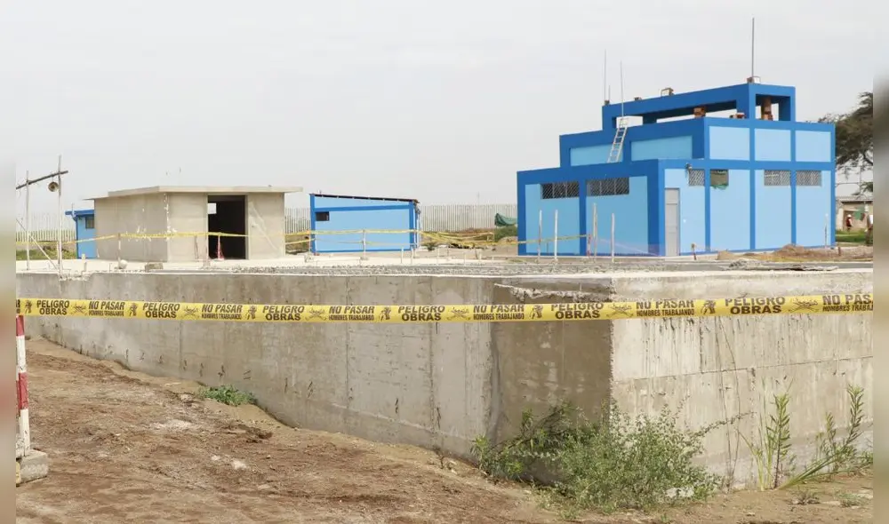 Obra de saneamiento no tiene avance físico y en perjuicio de más de 24.000 pobladores. Foto: Contraloría