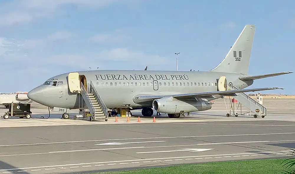 Avión presidencial fue enviado tras críticas que recibió la presidenta Dina Boluarte por su viaje al exterior. Foto: difusión Avión presidencial fue enviado tras críticas que recibió la presidenta Dina Boluarte por su viaje al exterior. Foto: difusión