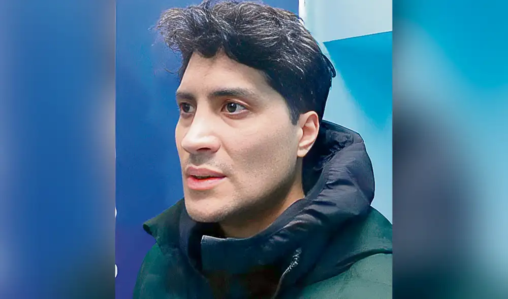 Detenido. Abel Valdivia Montoya al momento de ser intervenido e crimen. Después del asesinato, Abel Valdivia fugó del Perú. n Kazán, Federación Rusa. Foto: composiciónLR