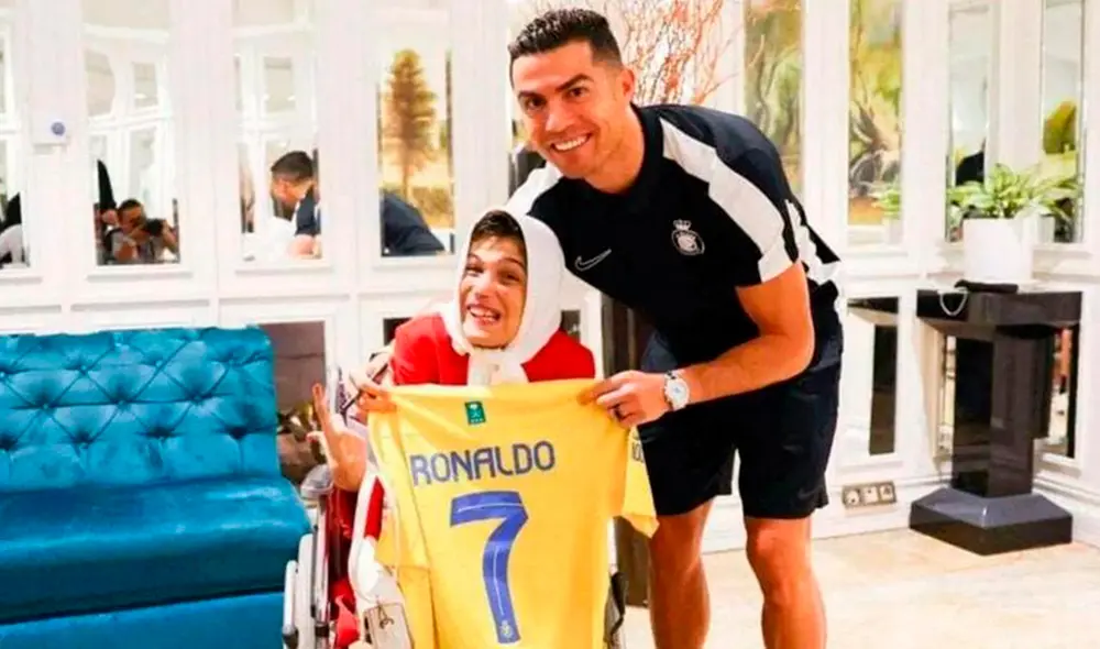 El encuentro entre Cristiano Ronaldo y Fatemeh Hamami se produjo en septiembre. Foto: Instagram/Cristiano Ronaldo