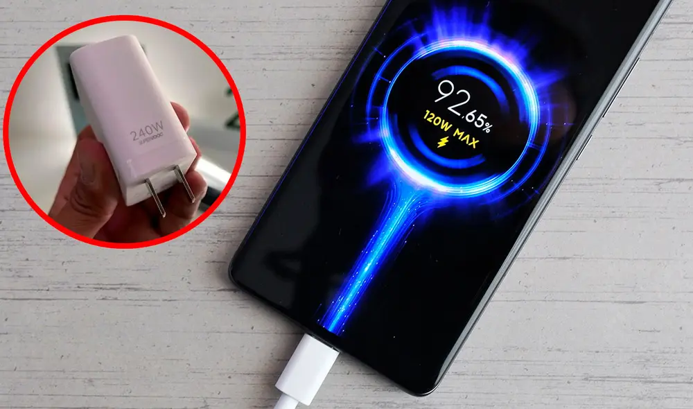 El celular es el que dictamina la potencia del cargador. Foto: Mundo Xiaomi/folou