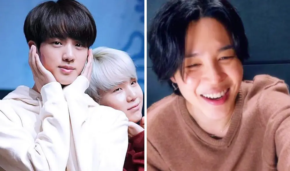 Jimin, vocalista principal de BTS, nació el 13 de octubre de 1995. Foto: composición LR/Hybe/WeverseLive