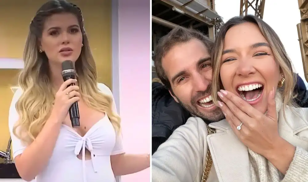 Ale Fuller confirmó su separación con Francesco Balbi hace unos días. Foto: Composición LR/Captura América TV/Alle Fuller/Instagram