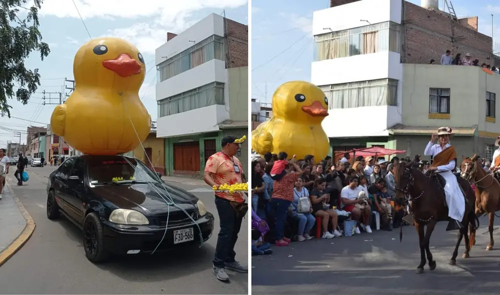 Henry Guivin es como se llama el dueño del vehículo. Foto: Prensa Total/Facebook - Video: OVEJANEGRA/Facebook