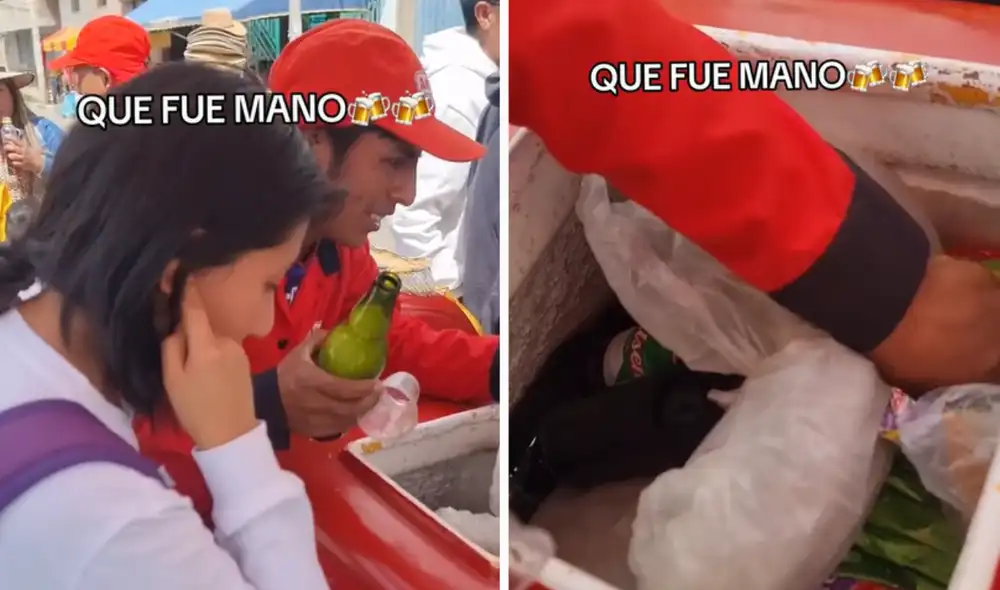 El video superó más de 180.000 reproducciones. Foto: composición LR/TikTok/@christopherchicharito14 El video superó más de 180.000 reproducciones. Foto: composición LR/TikTok/@christopherchicharito14