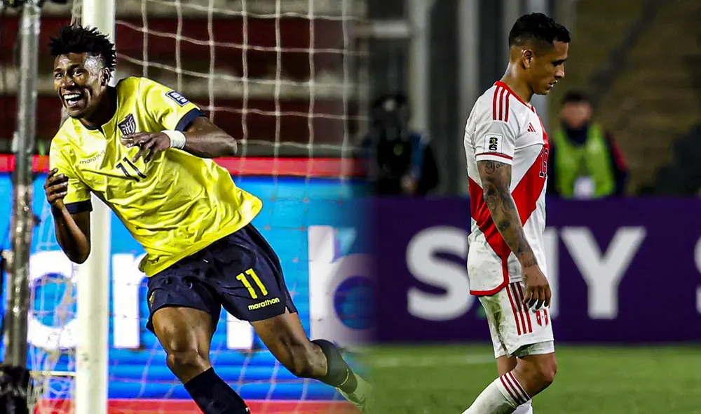 Ecuador y Perú pelean por uno de los seis cupos directos al Mundial 2026. Foto: composición LR/EFE Ecuador y Perú pelean por uno de los seis cupos directos al Mundial 2026. Foto: composición LR/EFE