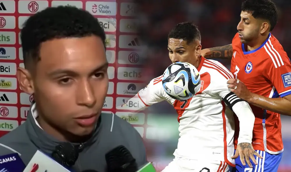 Marcos López ingresó en el complemento del Perú vs. Chile. Foto: composición LR/Willax/FPF - Video: Movistar Deportes Marcos López ingresó en el complemento del Perú vs. Chile. Foto: composición LR/Willax/FPF - Video: Movistar Deportes