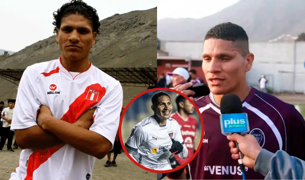 Joao Farías se hizo famoso en 2012 por su insólito parecido con Paolo Guerrero. Foto: composición LR/captura de América TV/Conmebol
