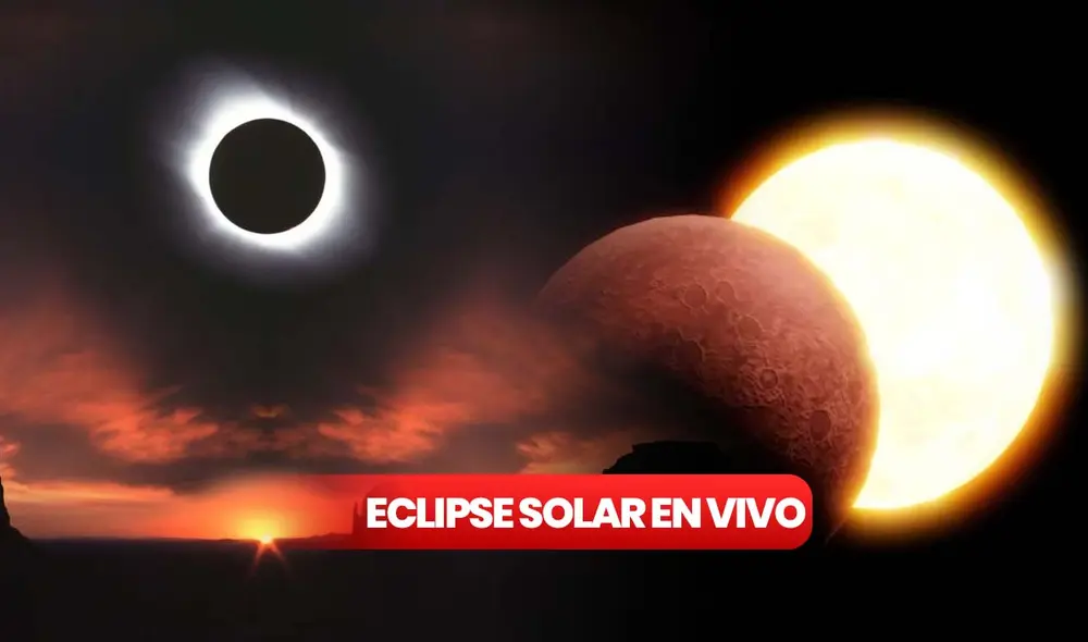 El eclipse solar podrá verse en el norte, centro y sur de América. Foto: composición LR/Getty Images