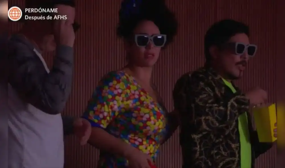 Los Gonzales siguieron a 'Benja' y July en el carro de Joel. Foto: captura de América TV Los Gonzales siguieron a 'Benja' y July en el carro de Joel. Foto: captura de América TV