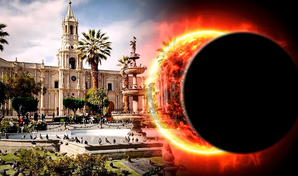 Los arequipeños apreciaron este evento astronómico tan esperado. Foto: Gerson Cardoso/LR