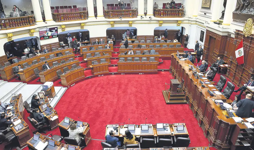 Congreso. El jueves el Pleno aprobó su agenda legislativa. Foto: difusión Congreso. El jueves el Pleno aprobó su agenda legislativa. Foto: difusión