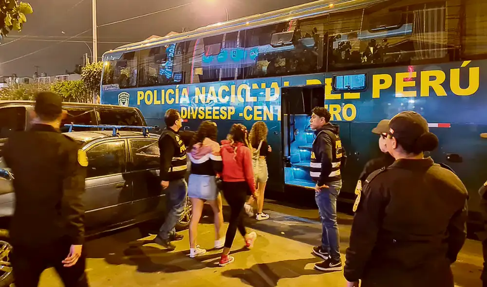 Intervención. Muchas de las víctimas fueron traídas de sus países con engaños por redes criminales y obligadas a trabajar en calles, bares y hoteles. Foto: difusión Intervención. Muchas de las víctimas fueron traídas de sus países con engaños por redes criminales y obligadas a trabajar en calles, bares y hoteles. Foto: difusión