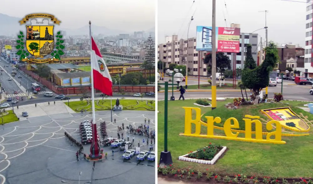 El distrito de Breña es uno de los más pequeños de Lima Metropolitana. Foto: composición LR/Difusión/ Municipalidad de Breña