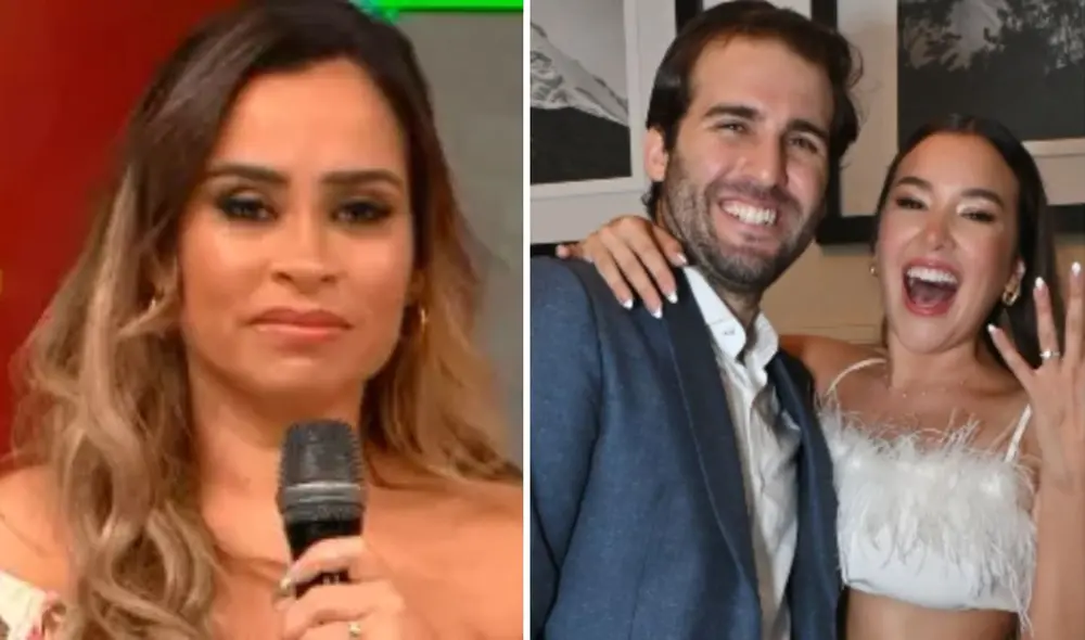 Ale Fuller anunció su ruptura con Francesco Balbi a un mes de celebrar su boda. Foto: Composición LR/Captura América TV/Ale Fuller/Instagram