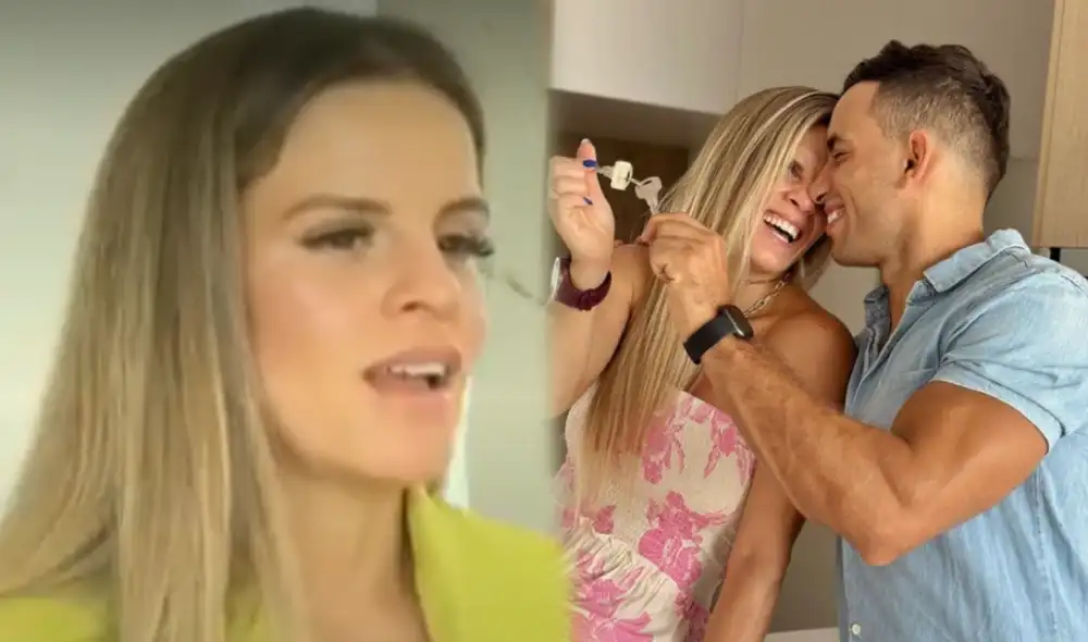 Alejandra Baigorria demuestra todo el amor que siente por Said Palao. Foto: composición LR/captura de América TV/Instagram Alejandra Baigorria demuestra todo el amor que siente por Said Palao. Foto: composición LR/captura de América TV/Instagram