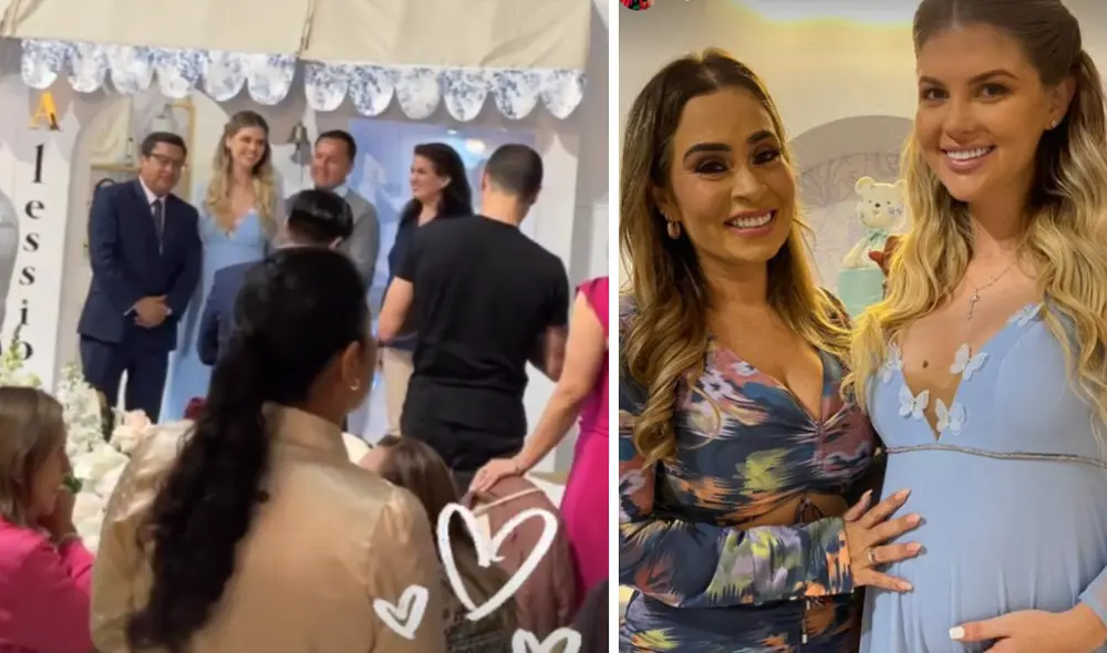 Brunella Horna y Richard Acuña se muestran felices por la pronta llegada de su hijo. Foto: composición LR/Instagram Brunella Horna y Richard Acuña se muestran felices por la pronta llegada de su hijo. Foto: composición LR/Instagram