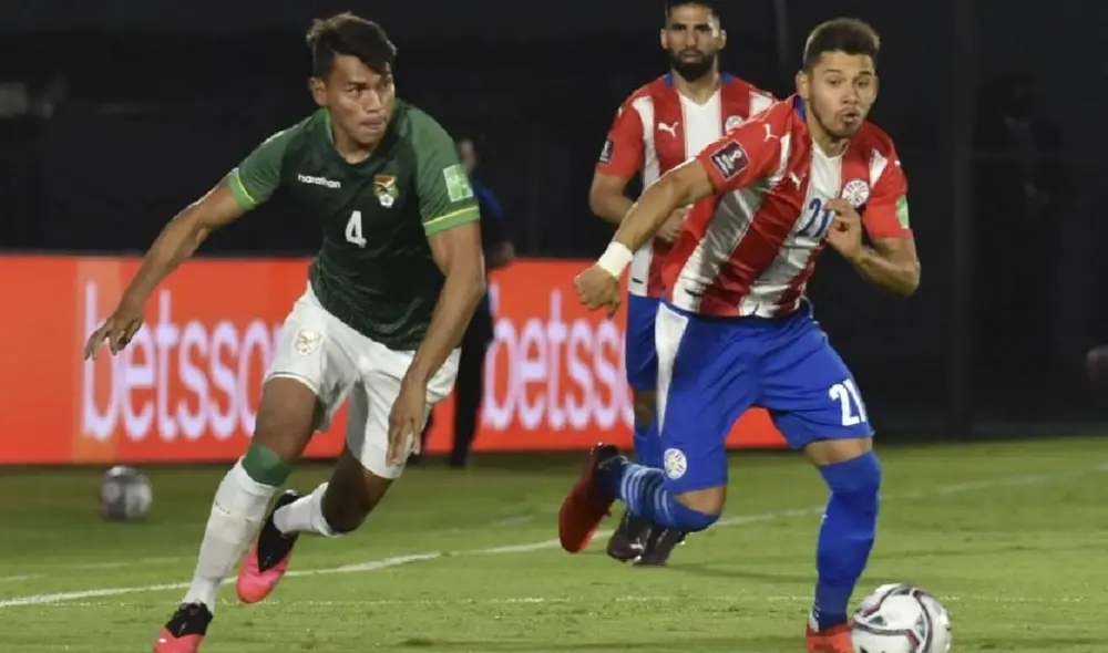 El último Paraguay vs. Bolivia por eliminatorias terminó 2-2 en Asunción. Foto: AFP