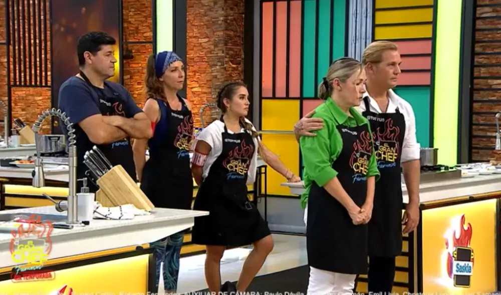 En la próxima edición de 'El gran chef: famosos' se vivirá una intensa noche de eliminación. Foto: captura de Latina En la próxima edición de 'El gran chef: famosos' se vivirá una intensa noche de eliminación. Foto: captura de Latina