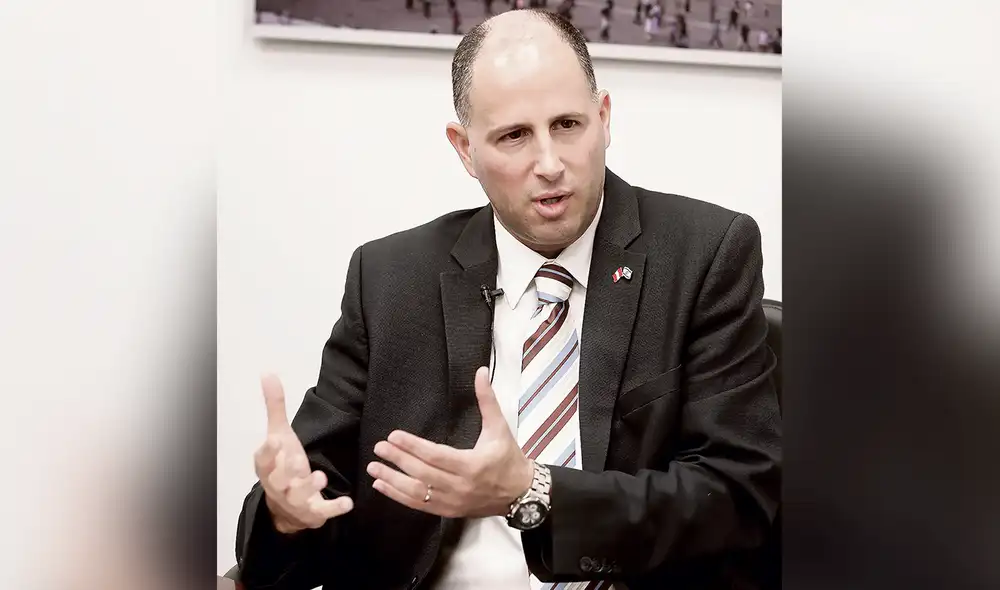 Visión. Yuvan señala que en 2005 Israel se retiró de Gaza, pero luego Hamás tomó el poder. Foto: Marco Cotrina/La República