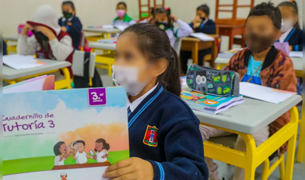 Conoce todos los detalles de matrícula para el próximo año escolar 2024. Foto: Andina