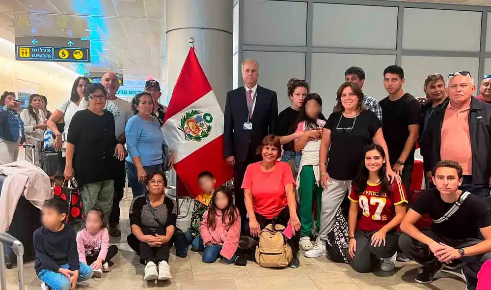 Aeropuerto de Tel Aviv, en Israel, fue atacado por Hamás mientras peruanos esperaban vuelo humanitario. Foto: Cancillería Perú