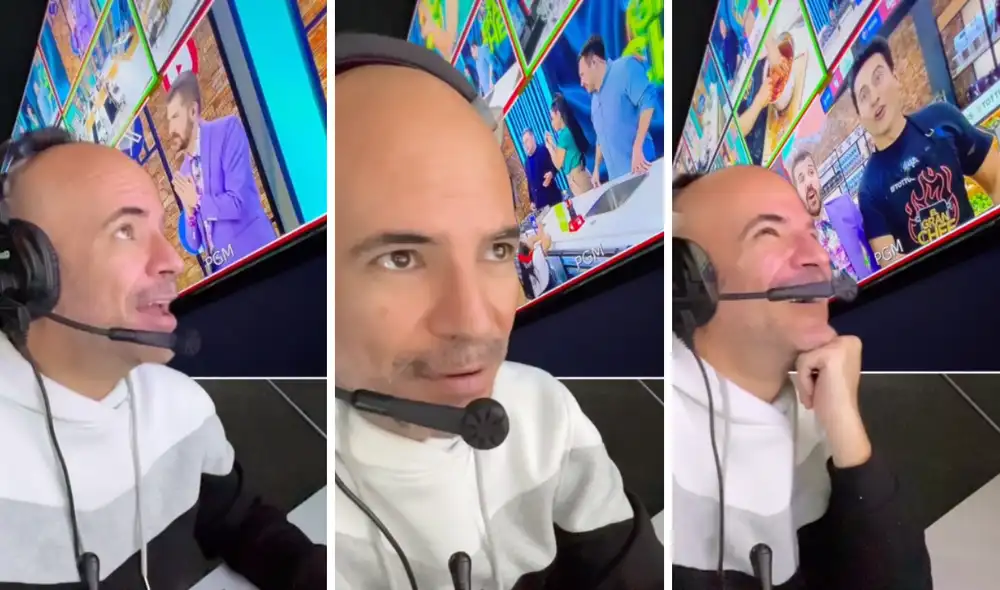Ricardo Morán fue elogiado por cientos de usuarios de TikTok por su labor dentro de 'El gran chef'. Foto: composición LR/TikTok/Ricardo Morán - Video: TikTok/Ricardo Morán