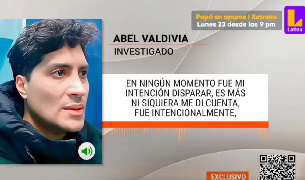 Abel Valdivia reconoce que asistió a la fiesta por invitación de Paul García. Foto: captura Punto Final. Abel Valdivia reconoce que asistió a la fiesta por invitación de Paul García. Foto: captura Punto Final.